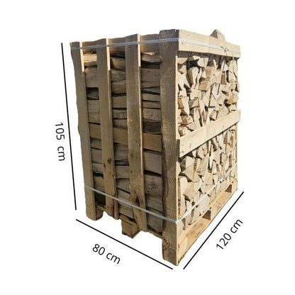 Buchenbrennholz 25 cm – 2 RM – kammergetrocknet & ofenfertig